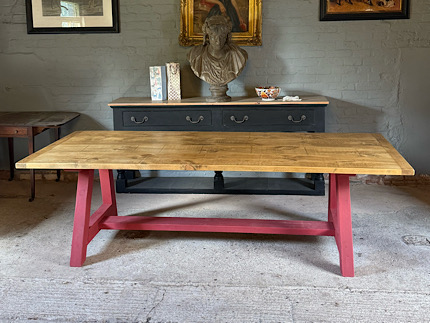 Handmade A-Frame Dining Table